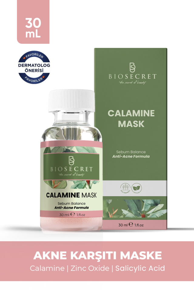 Bio25 Akne Karşıtı Maske Calamine Mask 30ml