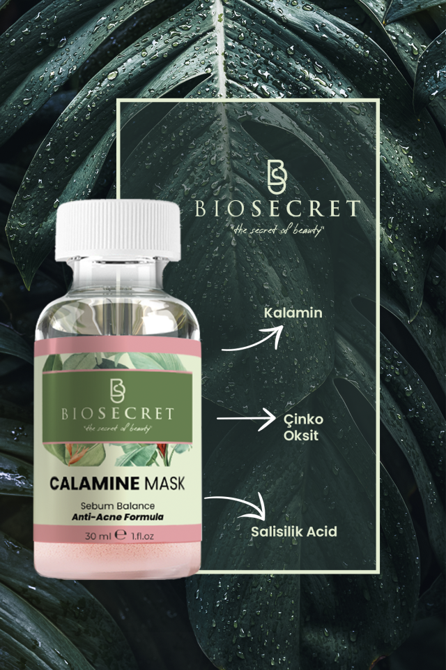 Bio25 Akne Karşıtı Maske Calamine Mask 30ml