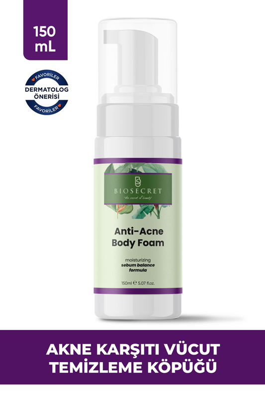 Bio38 Akne Karşıtı Vücut Temizleme Köpüğü 150ml