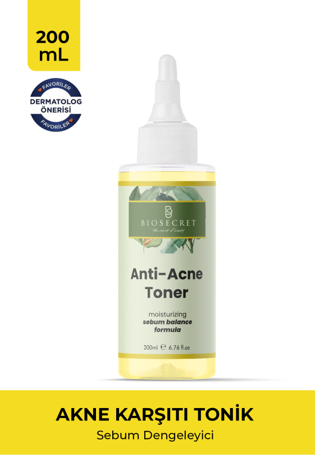 Bio40 Akne Karşıtı Sebum Kontrol Arındırıcı Tonik Anti Acne Toner 150ml