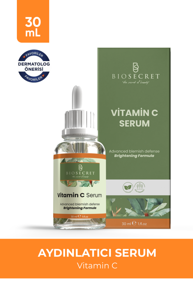 Bio19 %10 C Vitamini Serumu Aydınlatıcı Canlandırıcı 30 ml