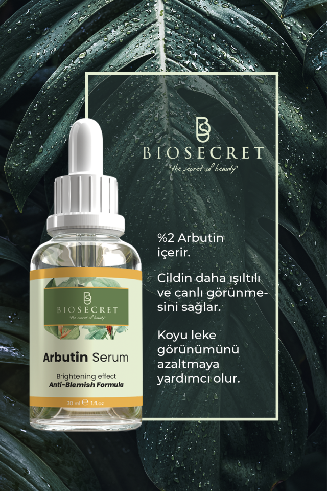Bio23 Arbutin Serum Leke Gidermeye Yardımcı, Cilt Tonu Eşitleyici 30 ml