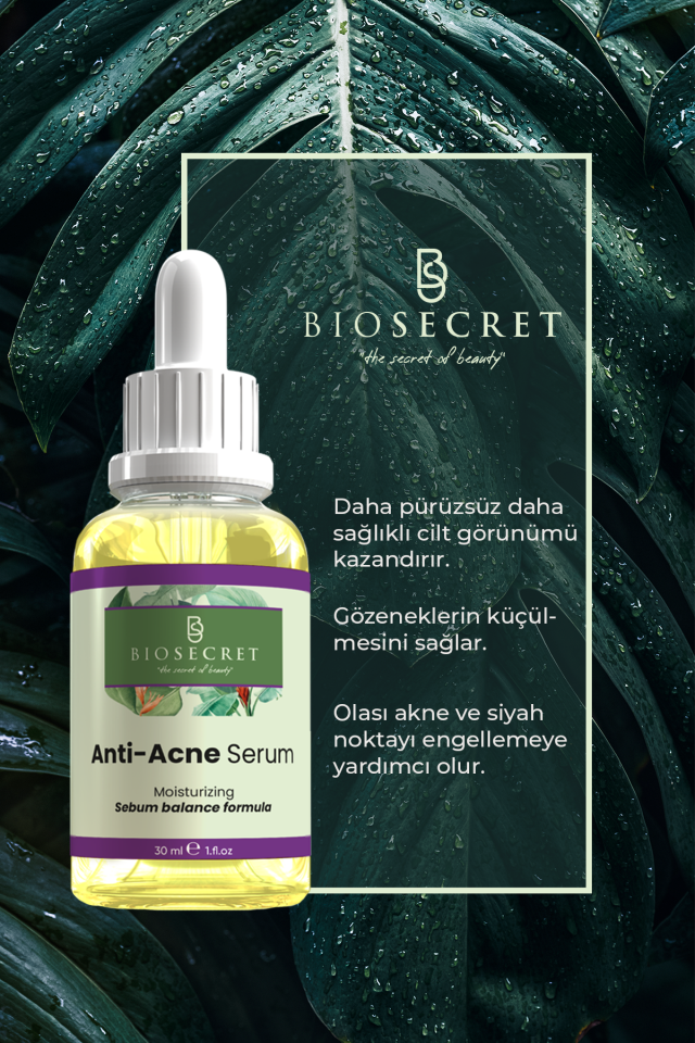 Bio39 Gözenek Karşıtı Anti Akne Serum 30 ml