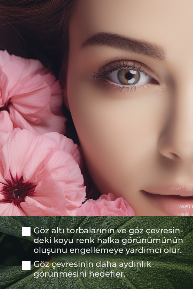 Bio22 Göz Çevresi Bakım Serumu Göz Altı Torbalanma, Morluk Karşıtı Ve Aydınlatıcı 30ml