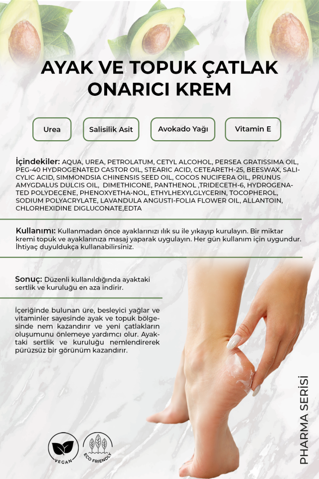 Bio54 Ayak ve Topuk Çatlak Onarıcı Krem Foot and Heel Crack Repair Cream 100ml