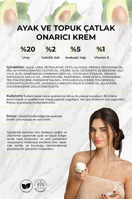 Bio54 Ayak ve Topuk Çatlak Onarıcı Krem Foot and Heel Crack Repair Cream 100ml