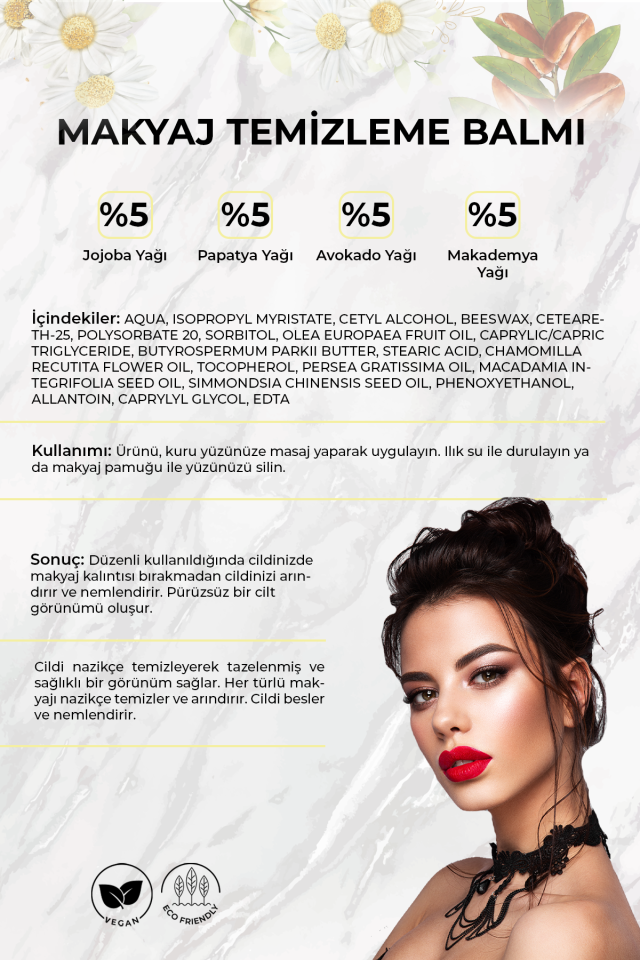 Bio55 Makyaj Temizleme Balmı 100ml
