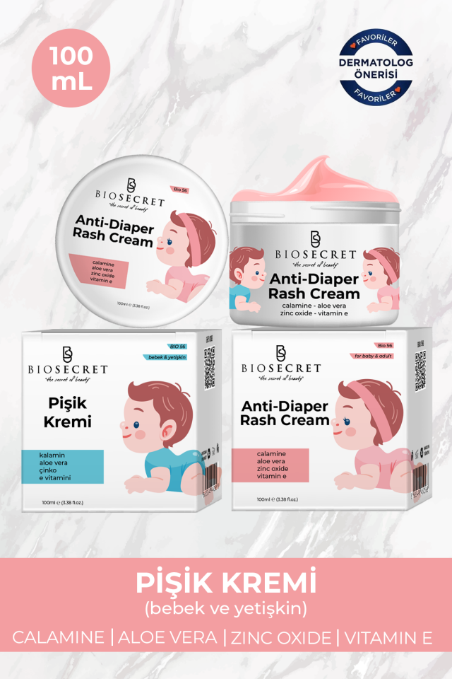 Bio56 Pişik Önleyici Krem Anti Diaper Rash Cream 100ml
