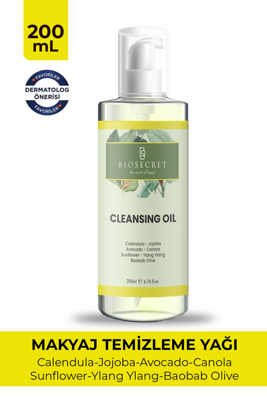 Bio18 Makyaj Temizleme Yağı 200ml