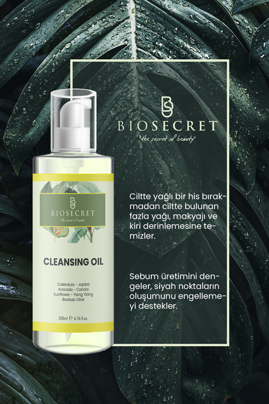 Bio18 Makyaj Temizleme Yağı 200ml