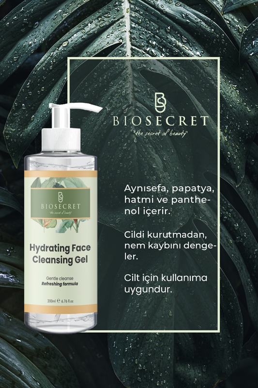 Bio28 Hydrating Face Cleansing Gel 200ml Yüz Temizleme Jeli