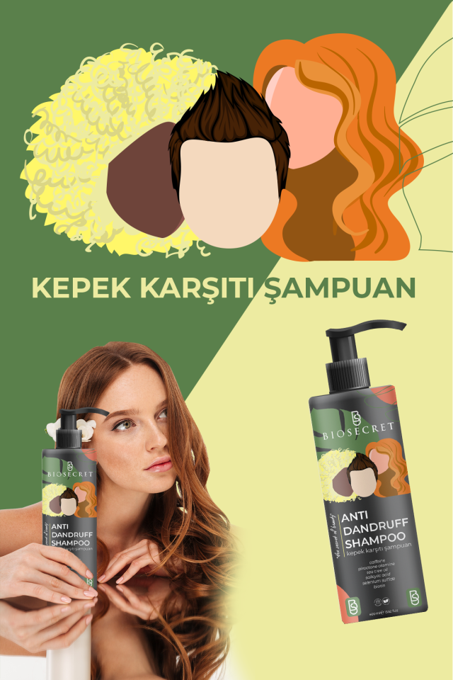 Bio58 Kepek Karşıtı Şampuan 400ml Anti Dandruff Shampoo