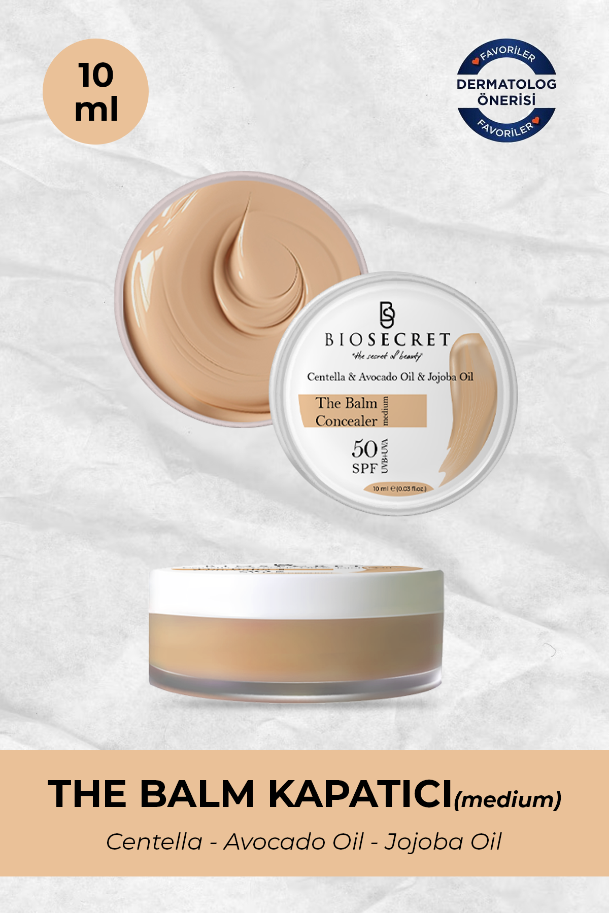 Bio89 The Balm Concealer Medium 10ml Kapatıcı