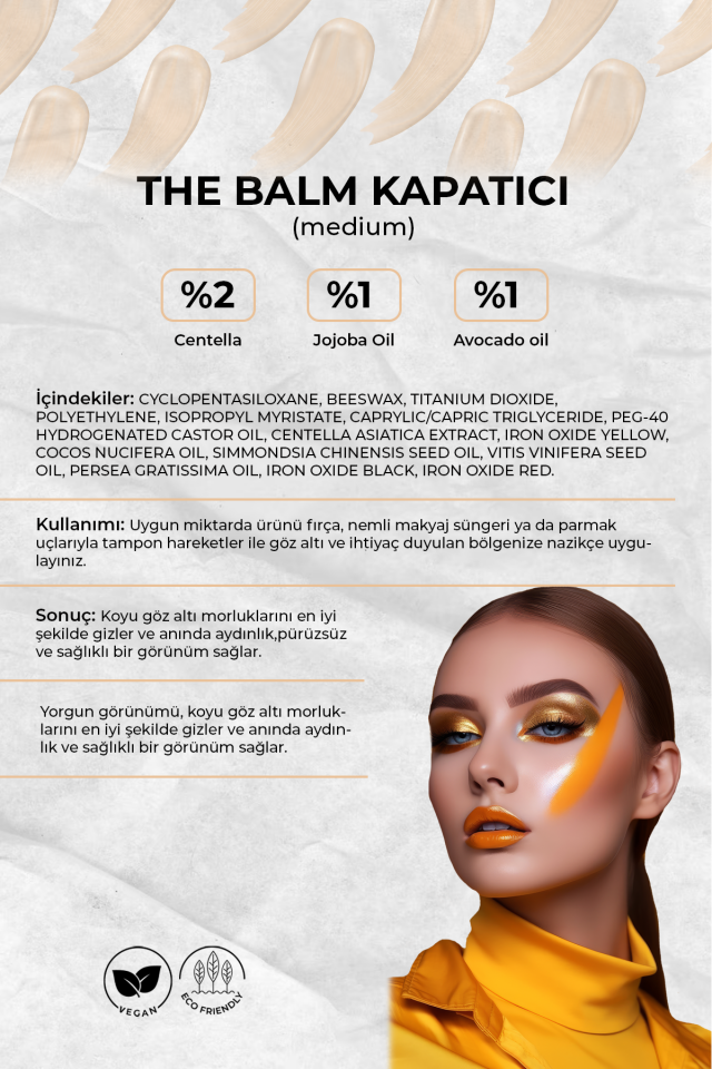 Bio89 The Balm Concealer Medium 10ml Kapatıcı