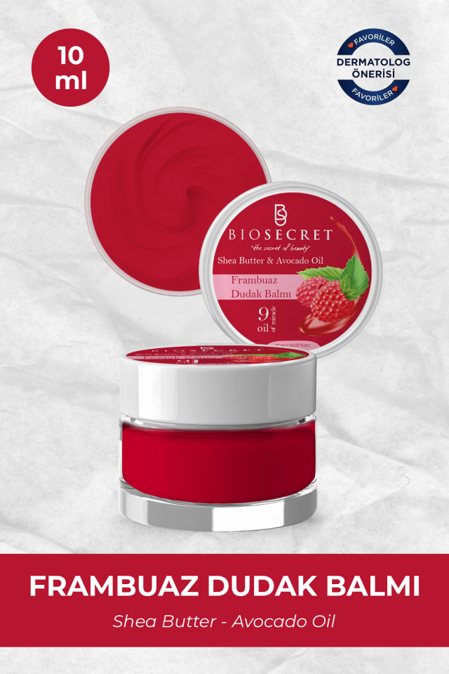 Bio88 The Balm Shea Butter Dudak Balmı (FRAMBUAZ) 10ml