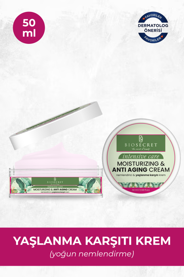 Bio65 Yaşlanma Karşıtı Krem Yoğun Nemlendirme 50ml Anti Aging Cream