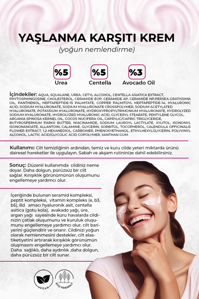 Bio65 Yaşlanma Karşıtı Krem Yoğun Nemlendirme 50ml Anti Aging Cream