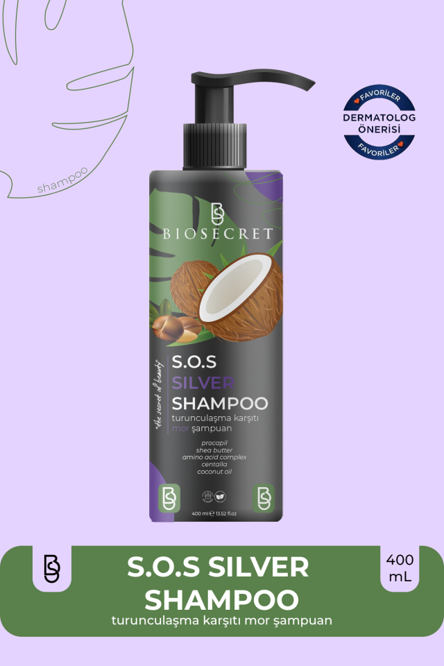 Bio86 S.O.S. Silver Şampuan 400ml