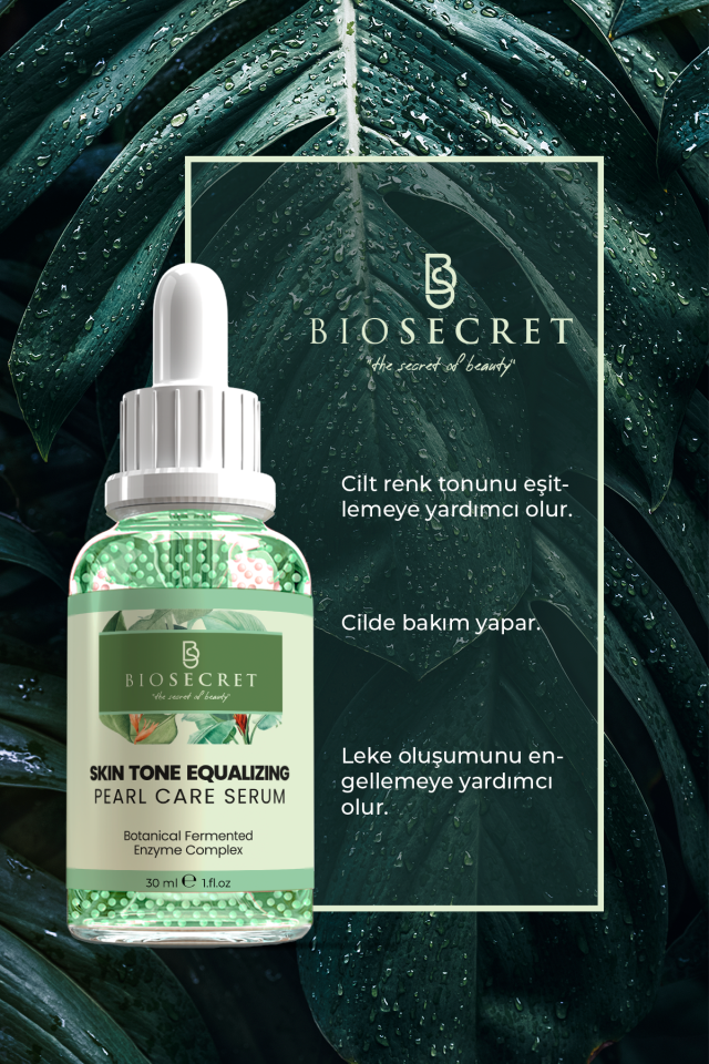Bio100 Cilt Tonunu Eşitleyen İnci Bakım Serumu 30ml