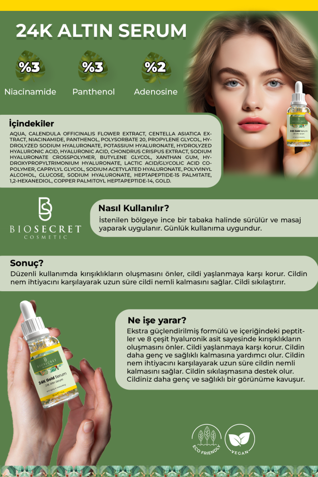 Bio104 24K Gold Serum 30ml