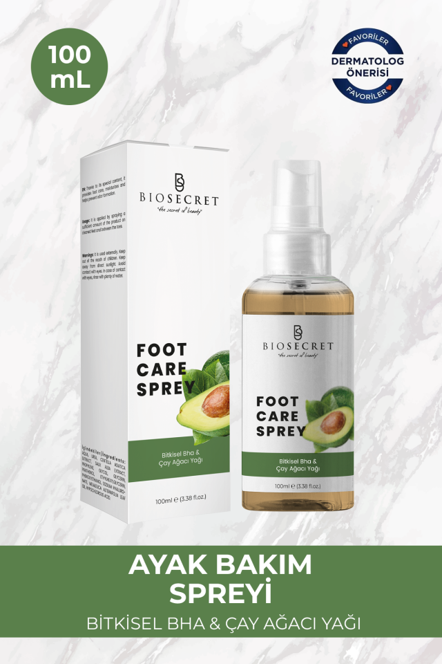 Bio71 Ayak Bakım Spreyi Foot Care Spray 100ml