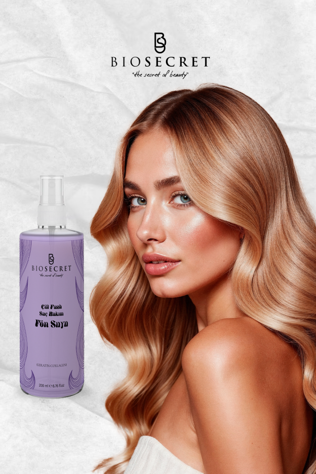 Bio81 Çift Fazlı Saç Bakım Fön Suyu (Keratın-Collagen) 200ml