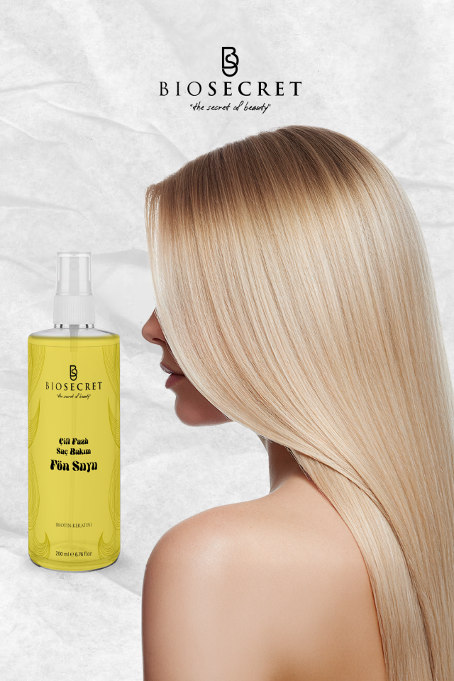 Bio83 Çift Fazlı Saç Bakım Fön Suyu (Biotın-Keratin) 200ml
