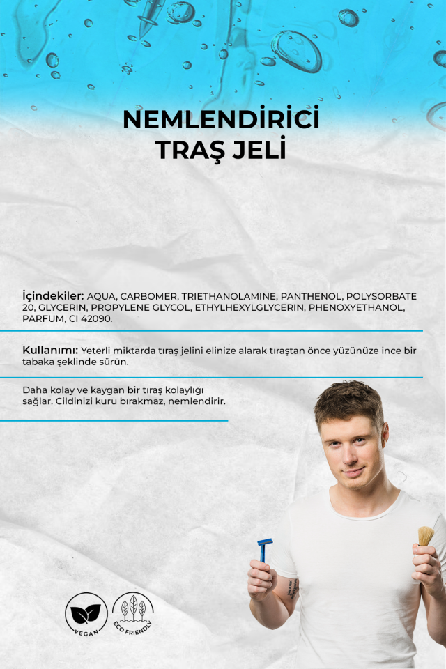 Bio85 Tıraş Jeli Nemlendirici Etkili 200ml