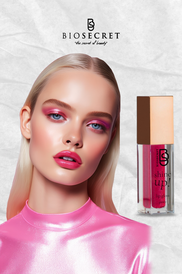 Bio106 Shine Up Lip Gloss Pinkly 4ml