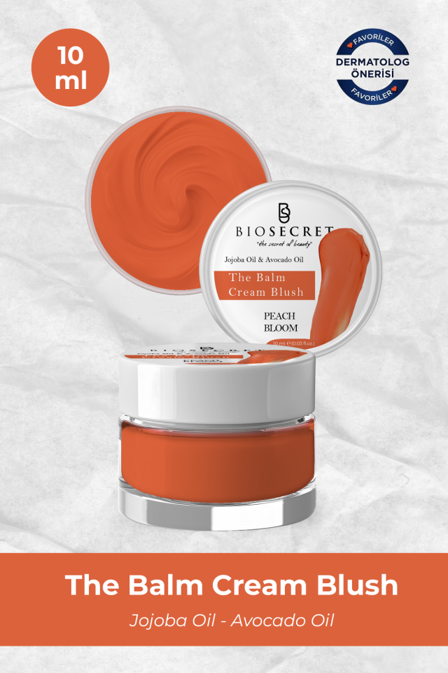 Bio110 The Balm Cream Blush - Peach Bloom 10 ml