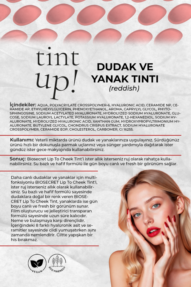 Bio111 Tint Up Lip to Cheek Tint 4ml