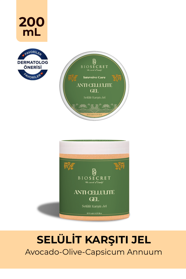 Bio115 Selülit Karşıtı Sıkılaştırıcı ve Çatlak Gidermeye Yardımcı Jel Anti Cellulite Gel 200ml