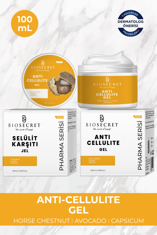 Bio115 Selülit Karşıtı Sıkılaştırıcı ve Çatlak Gidermeye Yardımcı Jel Anti Cellulite Gel 200ml