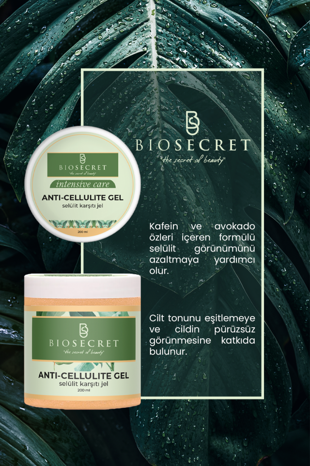 Bio115 Selülit Karşıtı Sıkılaştırıcı ve Çatlak Gidermeye Yardımcı Jel Anti Cellulite Gel 200ml