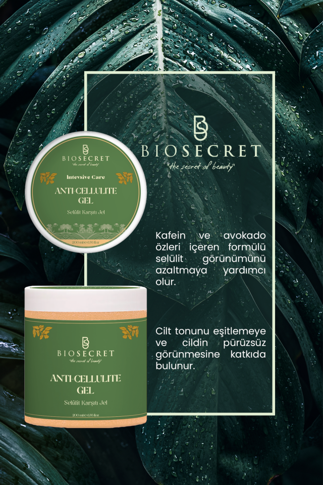 Bio115 Selülit Karşıtı Sıkılaştırıcı ve Çatlak Gidermeye Yardımcı Jel Anti Cellulite Gel 200ml