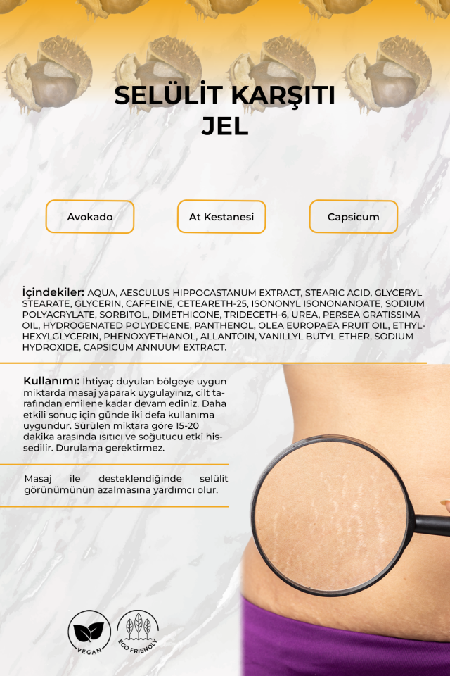 Bio115 Selülit Karşıtı Sıkılaştırıcı ve Çatlak Gidermeye Yardımcı Jel Anti Cellulite Gel 200ml