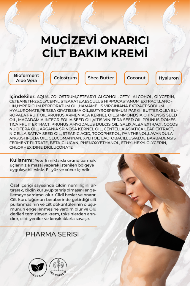 Bio119 Miracle Repairing Skin Care Cream- Mucizevi Onarıcı Cilt Bakım Kremi 100ml