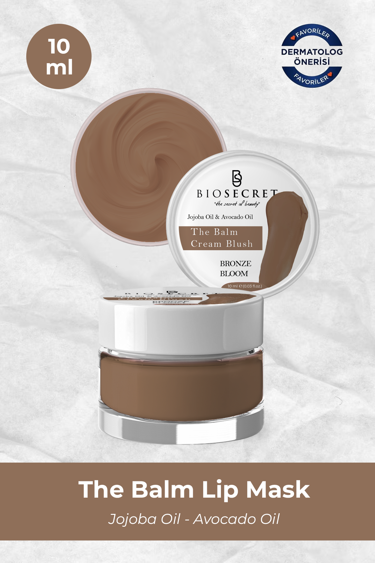 Bio121 The Balm Cream Blush - Bronze Bloom 10 ml