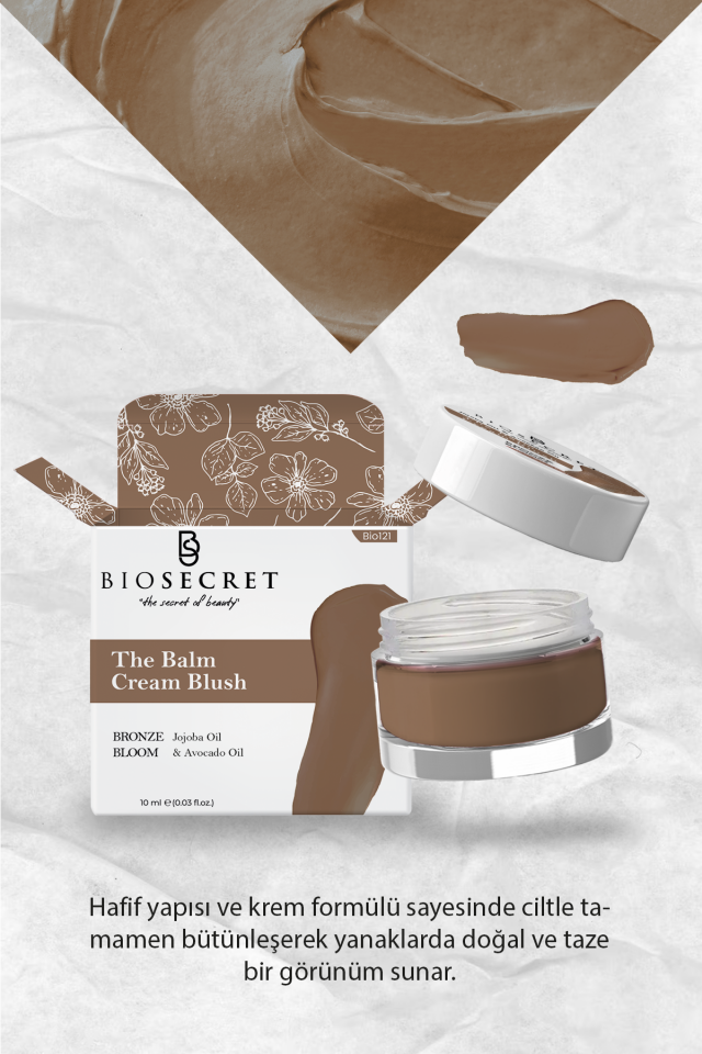 Bio121 The Balm Cream Blush - Bronze Bloom 10 ml