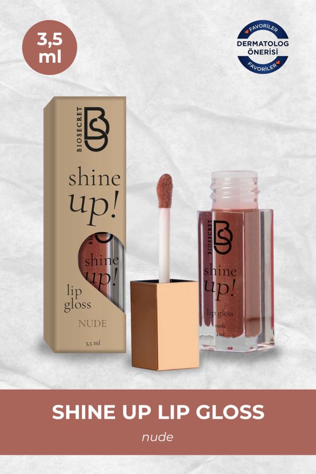 Bio122 Shine Up Lip Gloss Nude 3,5ml