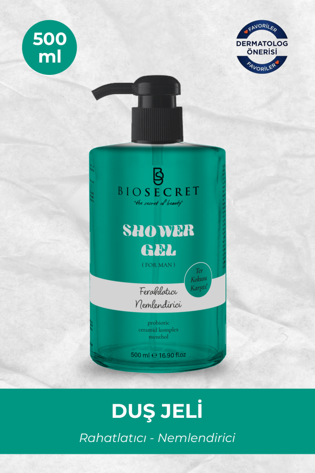 Bio145 Shower Gel (For Man) Ter Kokusu Karşıtı 500ml