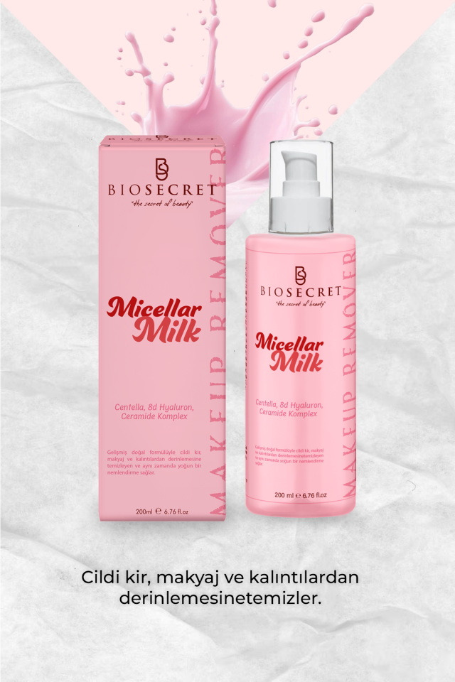 Bio148 Micellar Milk Yüz Temizleme 200ml
