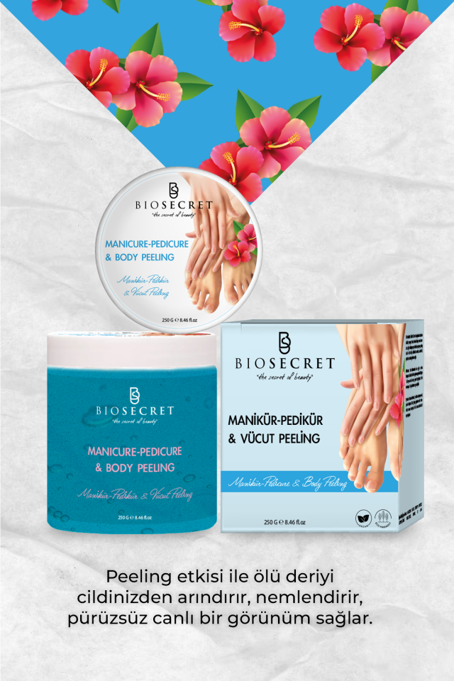 Bio152 Manikür & Pedikür Peelingi 250g