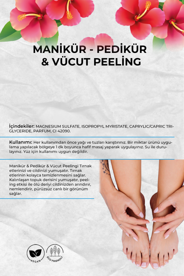 Bio152 Manikür & Pedikür Peelingi 250g