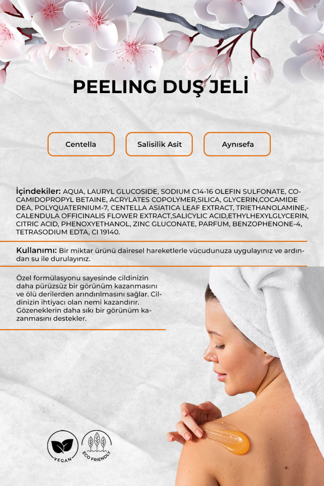 Bio153 Body Shower Gel & Peeling 250ml