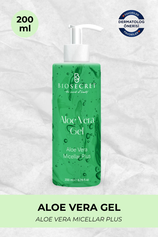 Bio154 Makyaj Temizleme Jeli  Aloe Vera Gel Micellar Plus 200ml