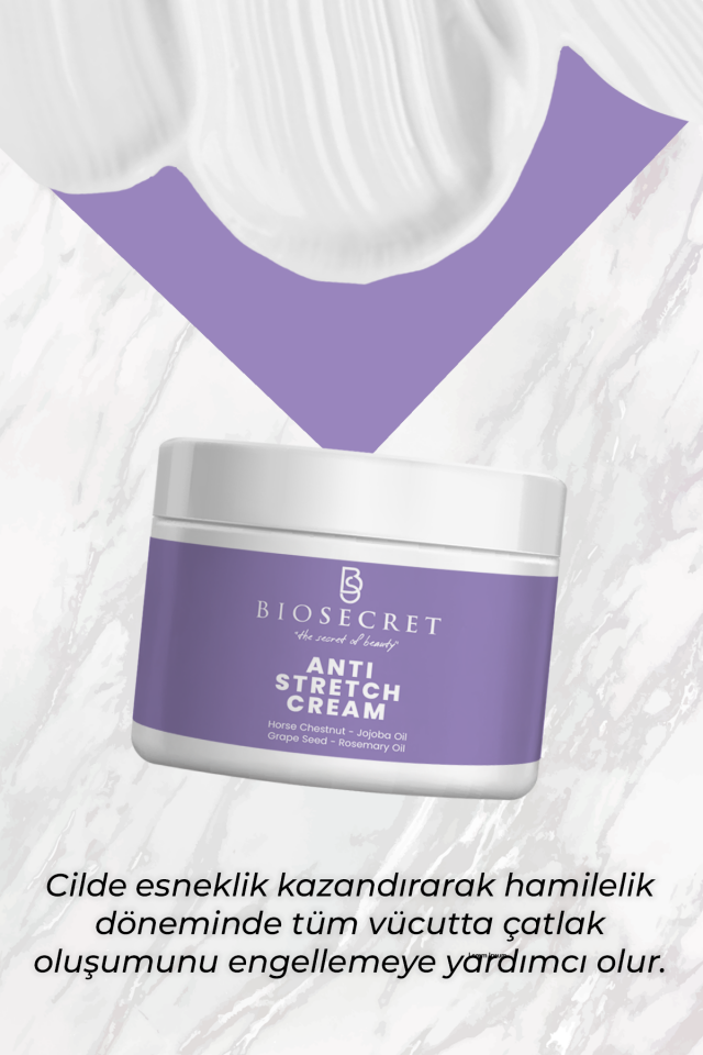 Bio155  Anti-Stretch Care Cream 200ml Çatlak Karşıtı Krem