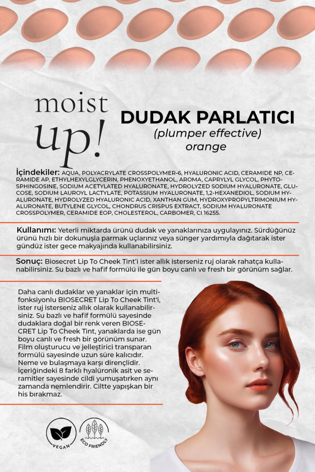Bio157 Moist UP Lip Gloss Orange 3,5ml