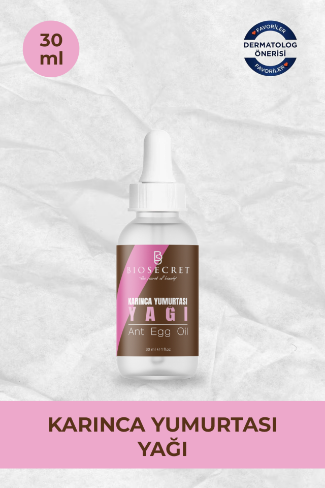 Bio164 Karınca Yumurtası Yağı Tüy Azaltmaya Yardımcı Yağ 30ml